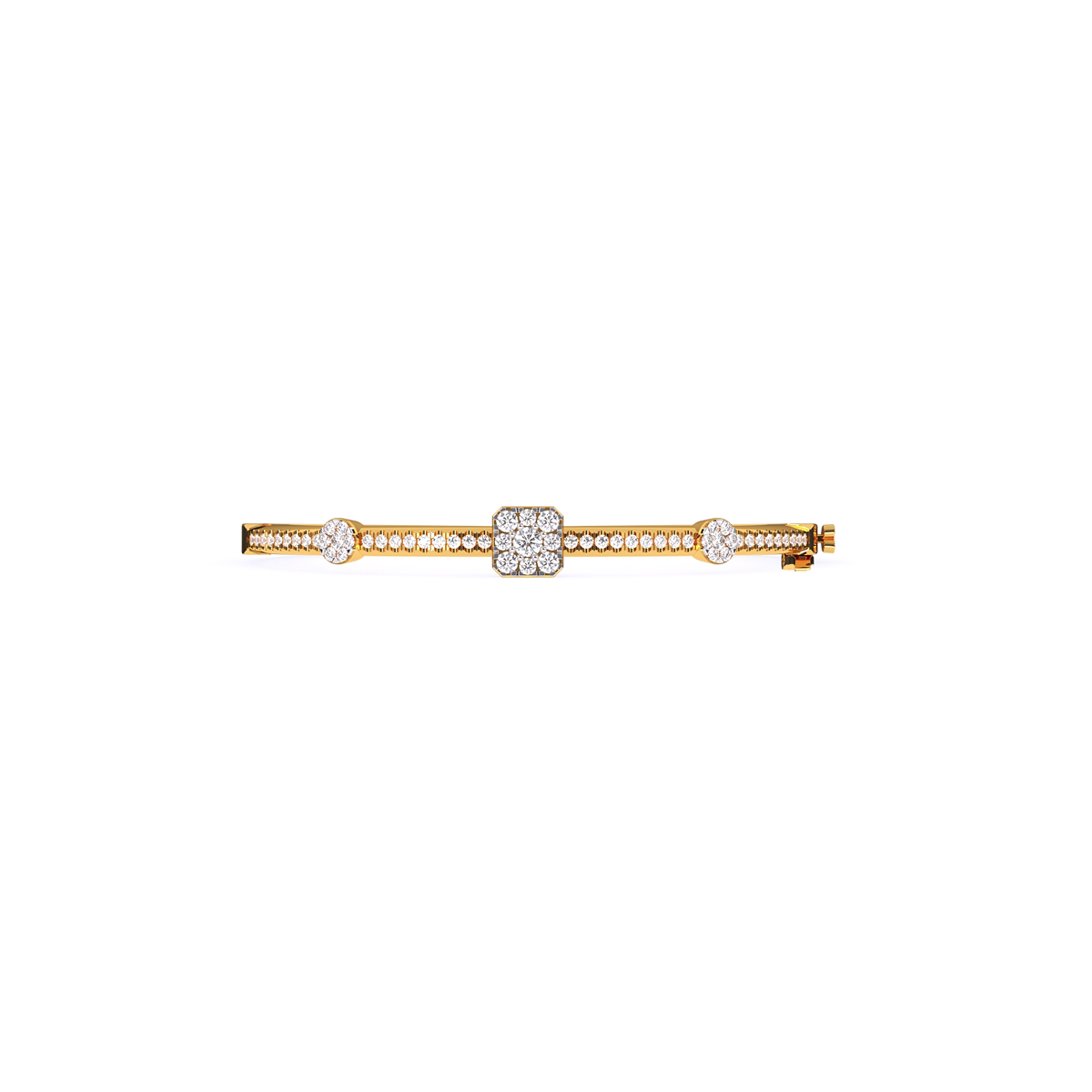 Minimalist Diamond Daily Wear Bracelet